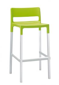 Стифиращ бар стол в светло зелено